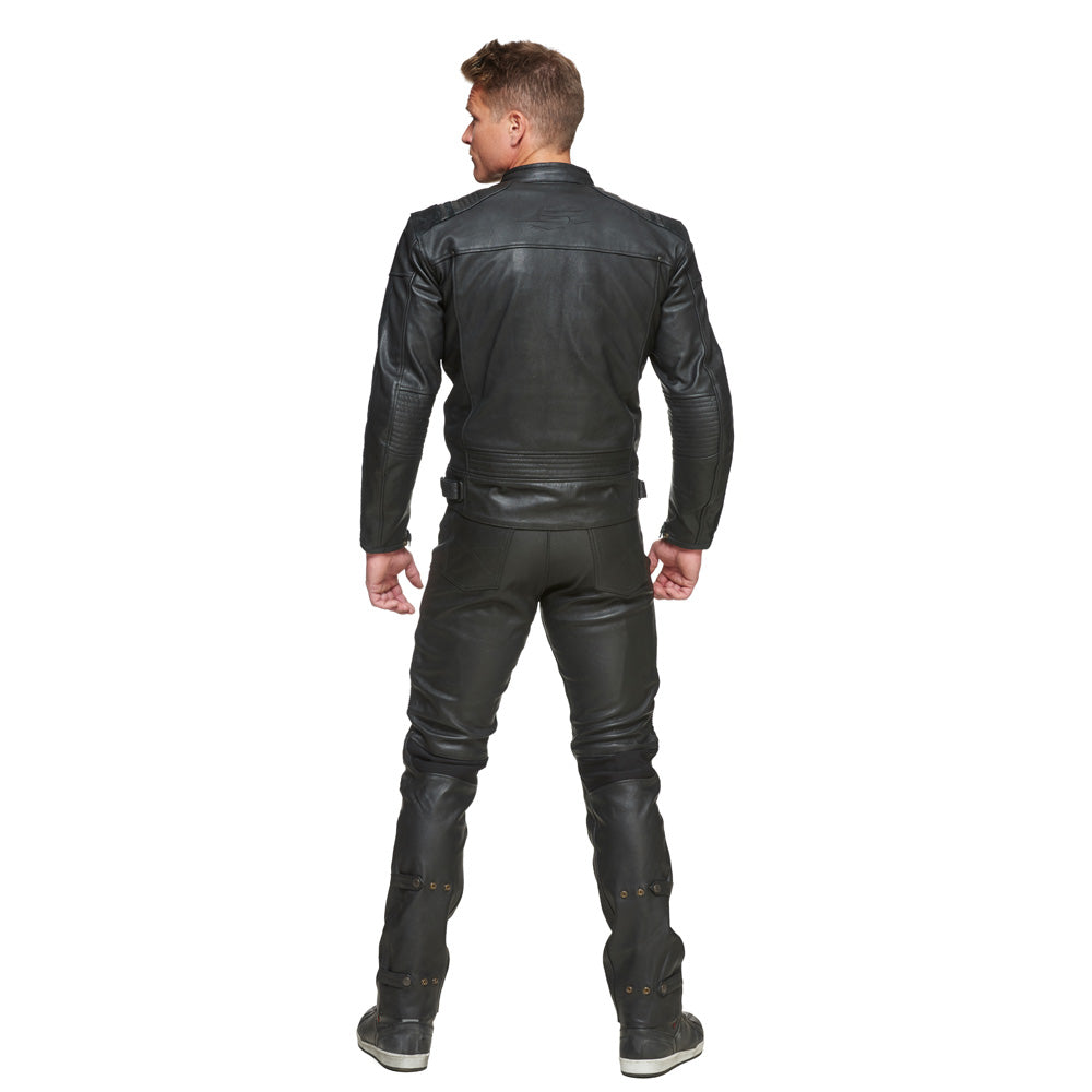 Sweep Ragnar leatherjacket, black