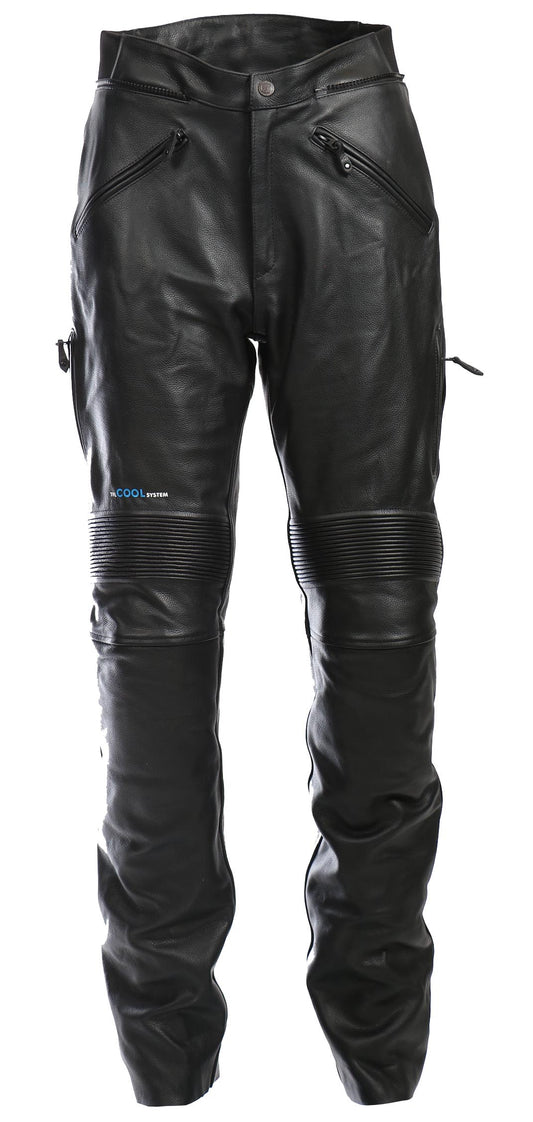 Sweep Daytona waterproof leatherpant, black