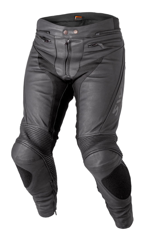 Sweep Nash leatherpant, black