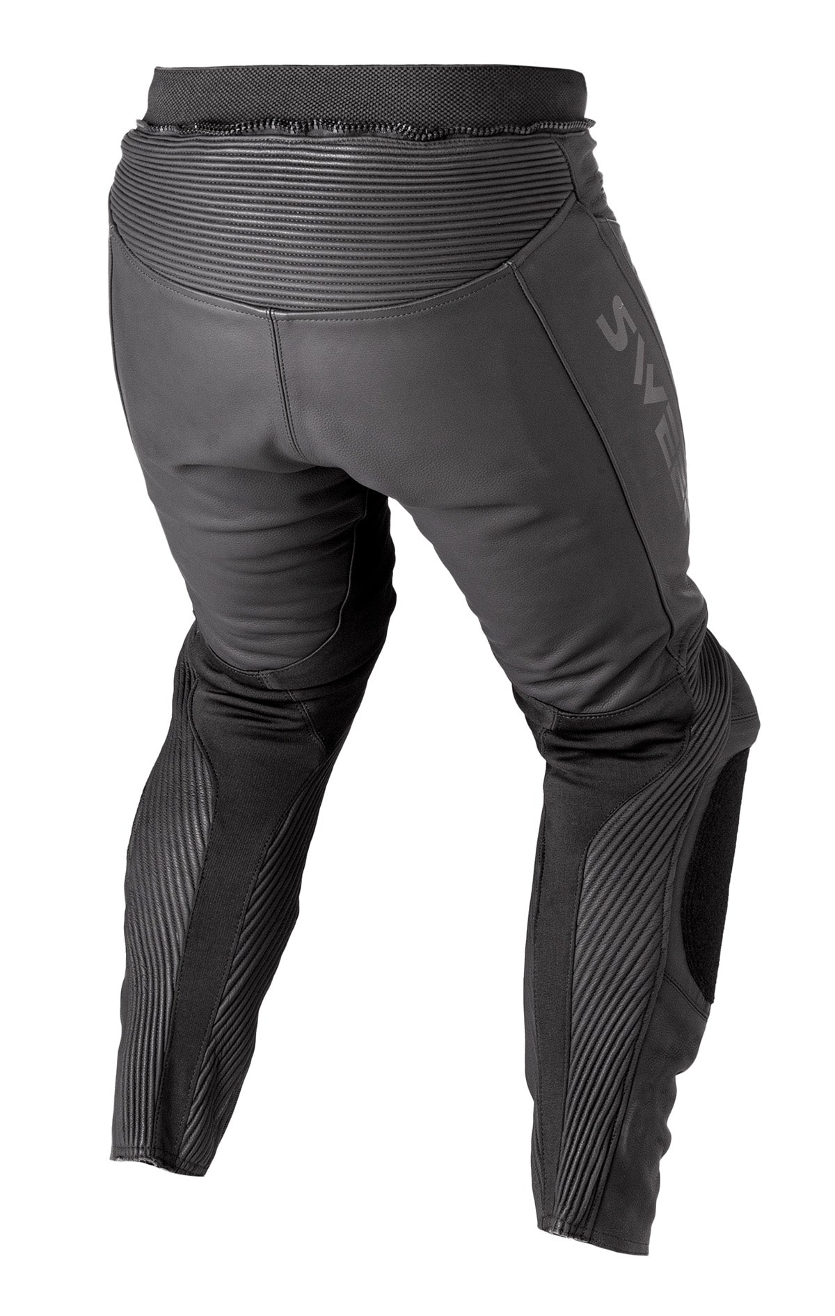 Sweep Nash leatherpant, black
