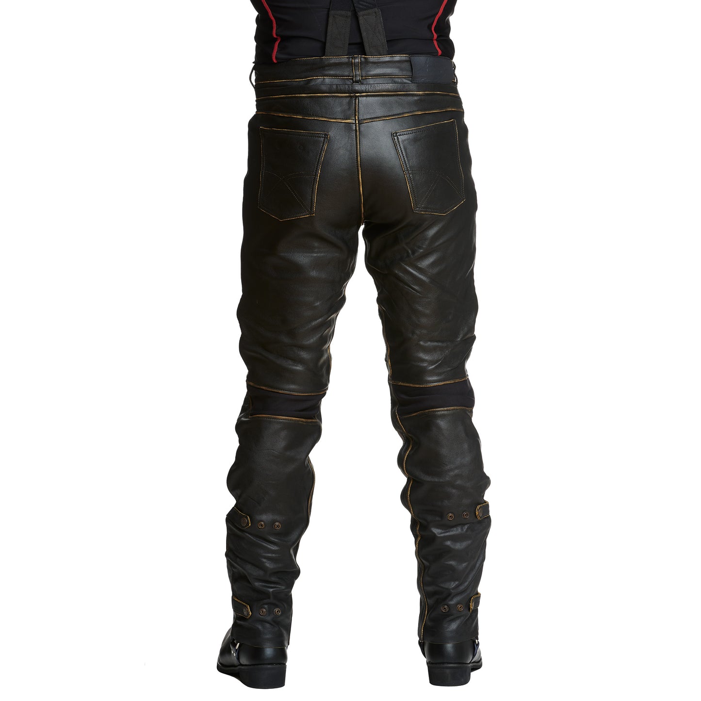 Sweep Ragnar leather pant, antique
