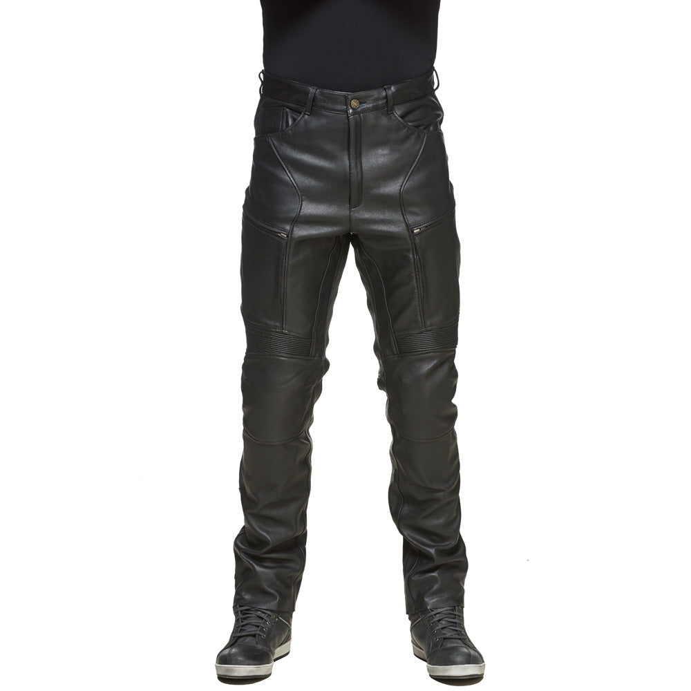 Sweep Ragnar leather pant, black