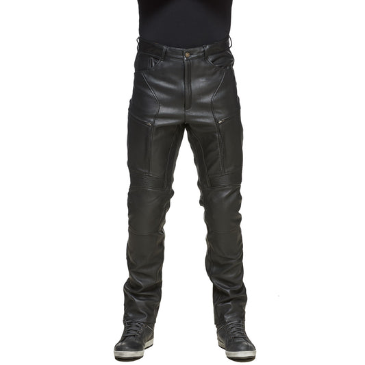 Sweep Ragnar leather pant, black