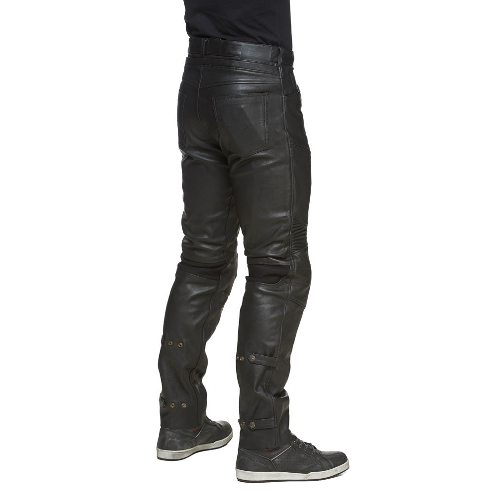 Sweep Ragnar leather pant, black