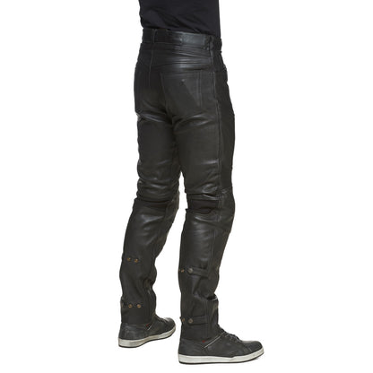 Sweep Ragnar leather pant, black
