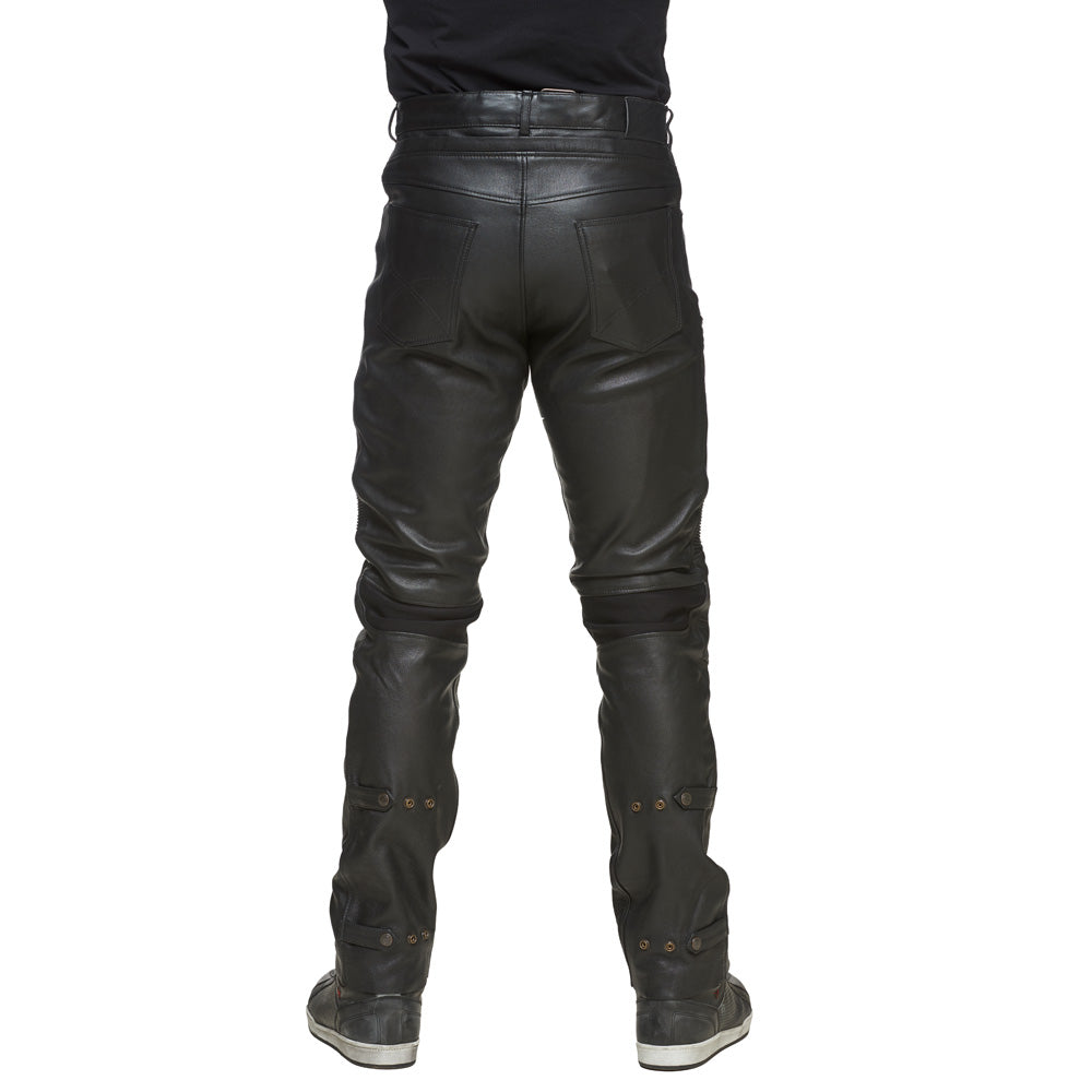 Sweep Ragnar leather pant, black