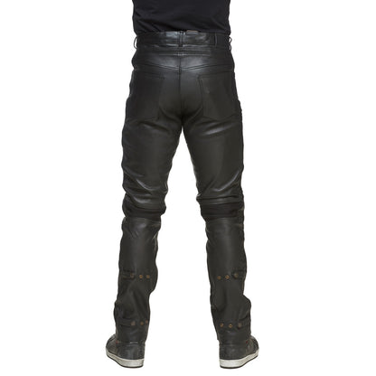 Sweep Ragnar leather pant, black