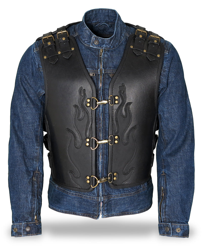 Sweep Bulletproof leather vest