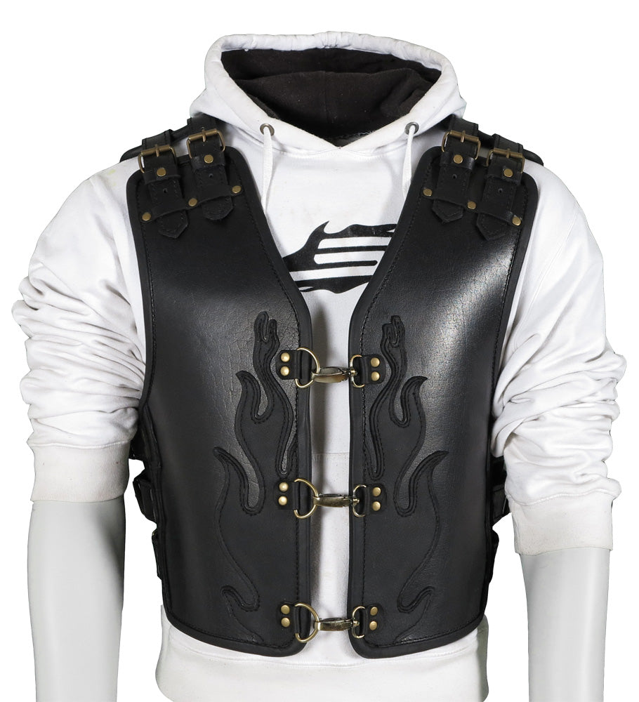 Sweep Bulletproof leather vest