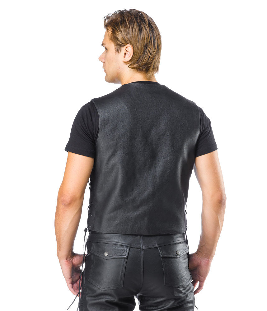 Sweep Comanche leather vest