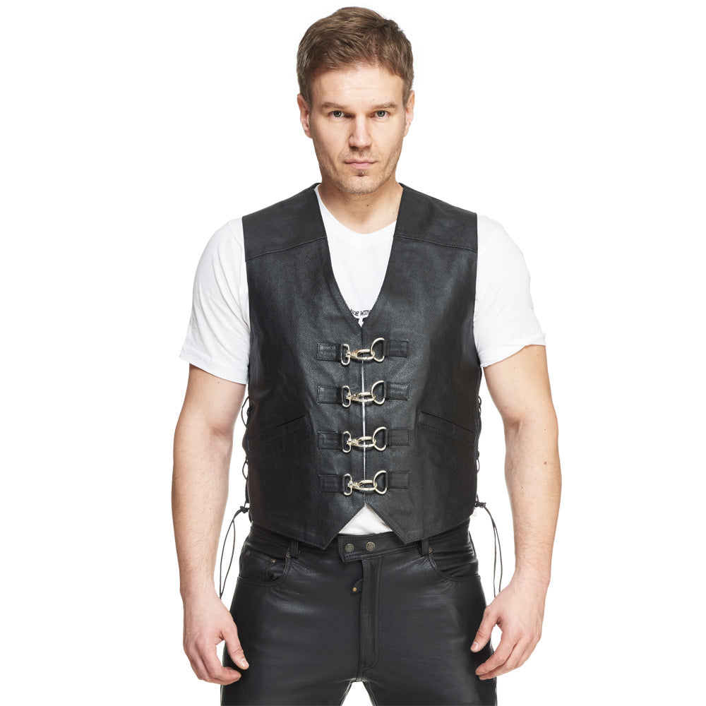 Sweep Smoker leather vest