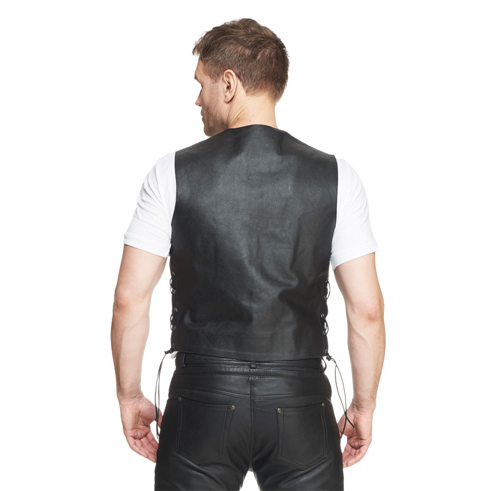 Sweep Smoker leather vest