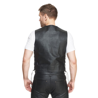 Sweep Smoker leather vest