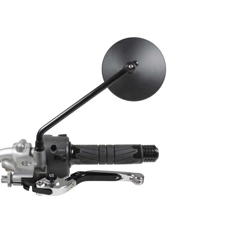 Chaft Iron mirror, pair, black