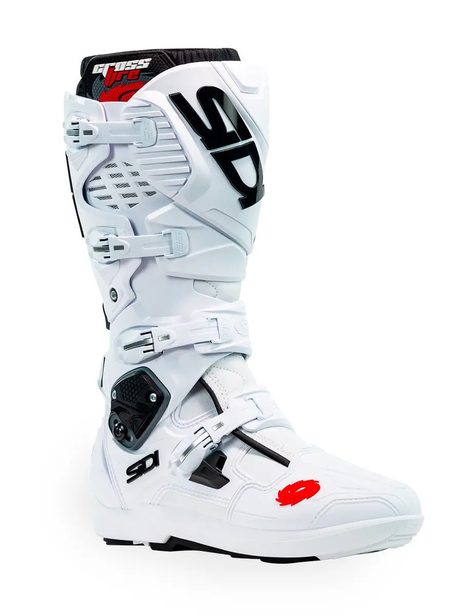 Sidi Crossfire 3 SRS ajosaapas, valkoinen