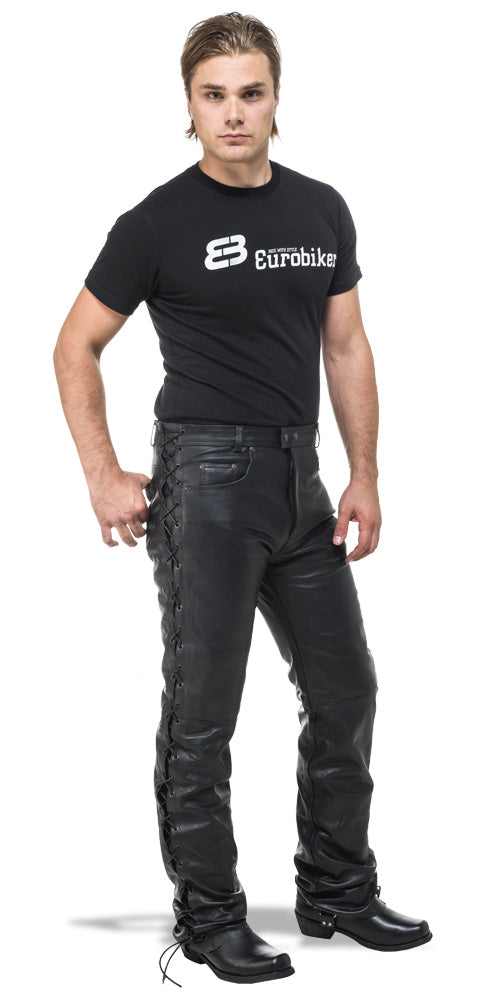 Sweep Desperado leather pant