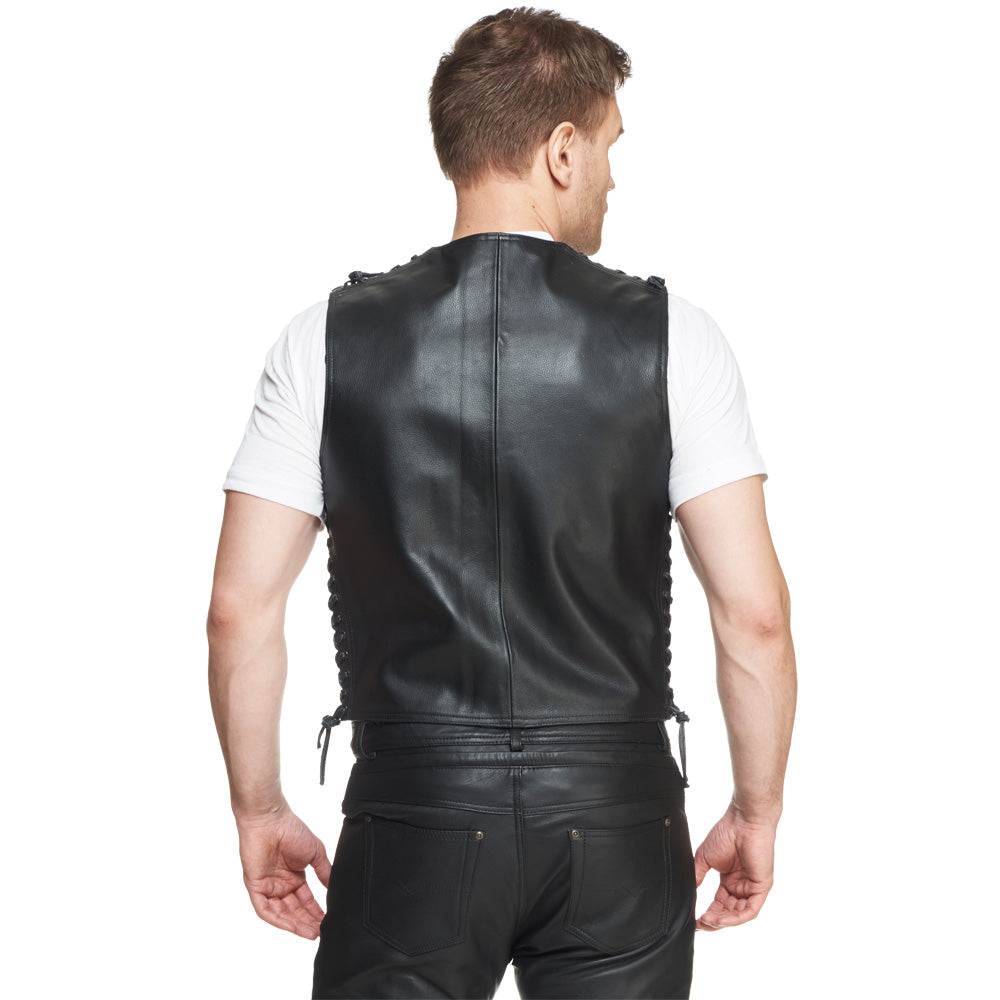 Sweep Randy leather vest