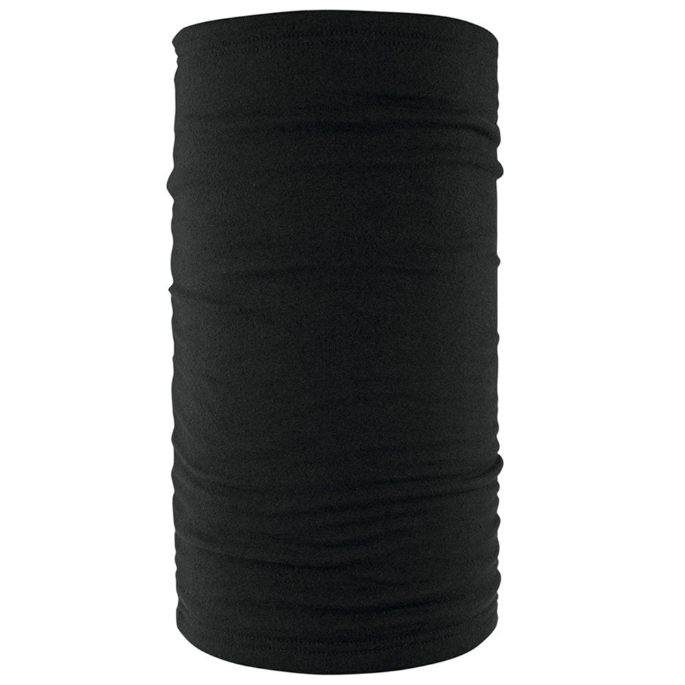 Motley tube black, Fleece lined