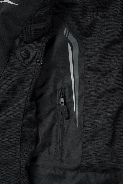 Sweep Air naisten kuuman sään ajotakki, musta