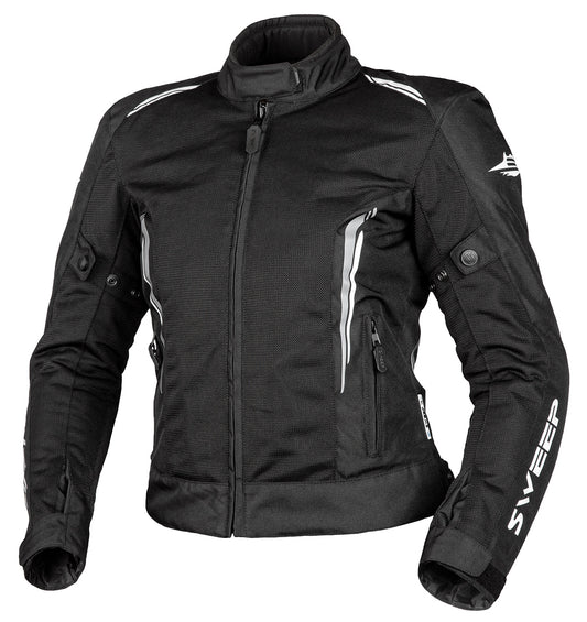 Sweep Air ladies summer mc jacket, black