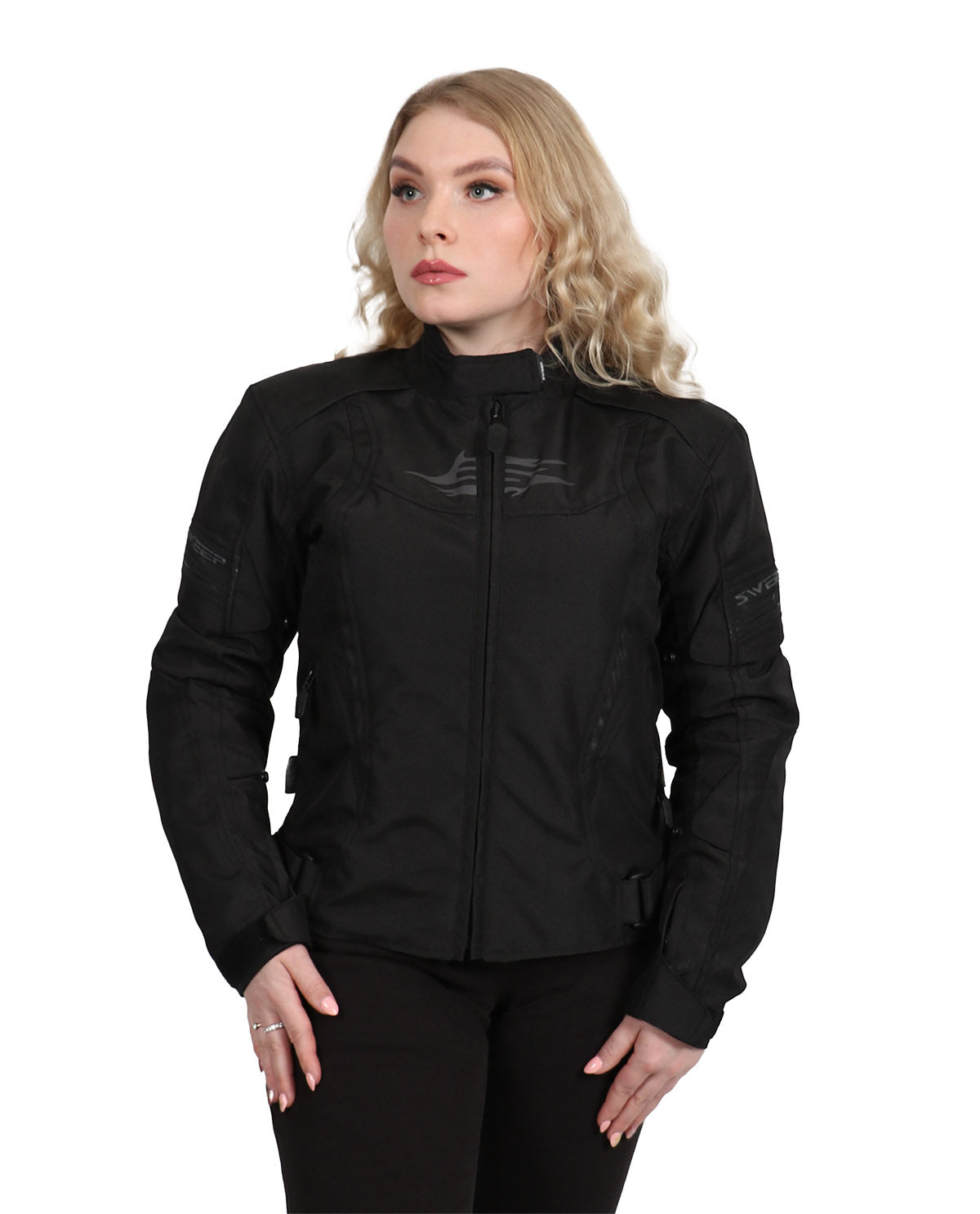 Sweep Chicane 2 waterproof ladies textile jacket, black