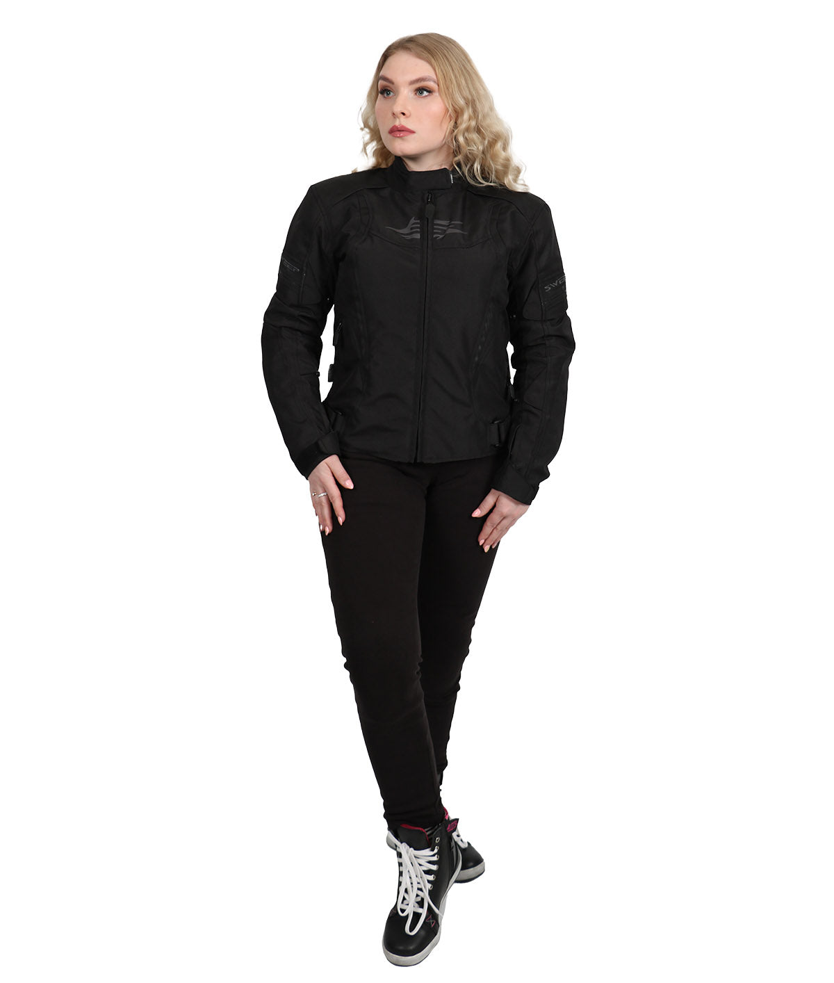 Sweep Chicane 2 waterproof ladies textile jacket, black
