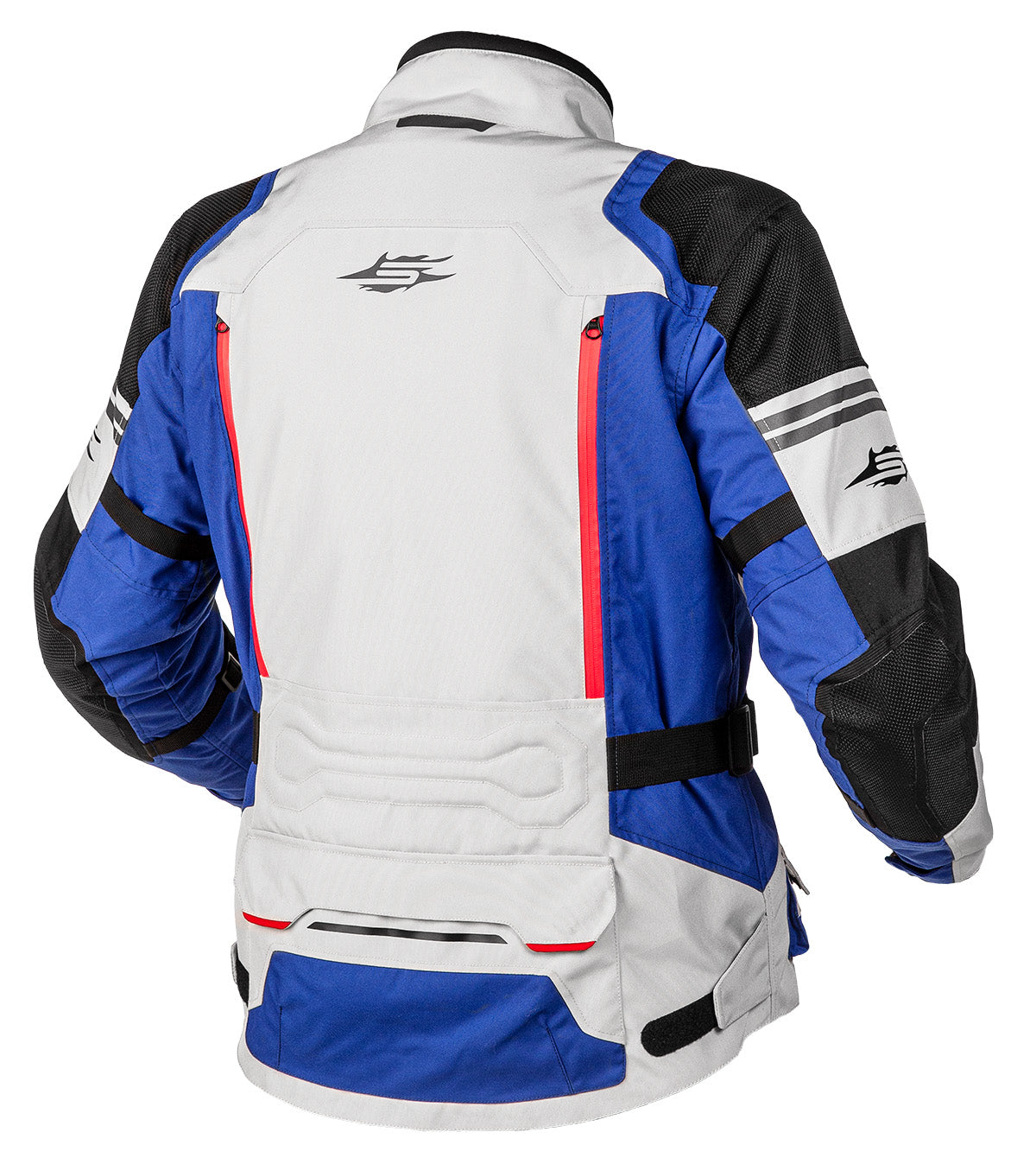 Sweep Kalahari 4-season jacket, ivory/blue/black/red