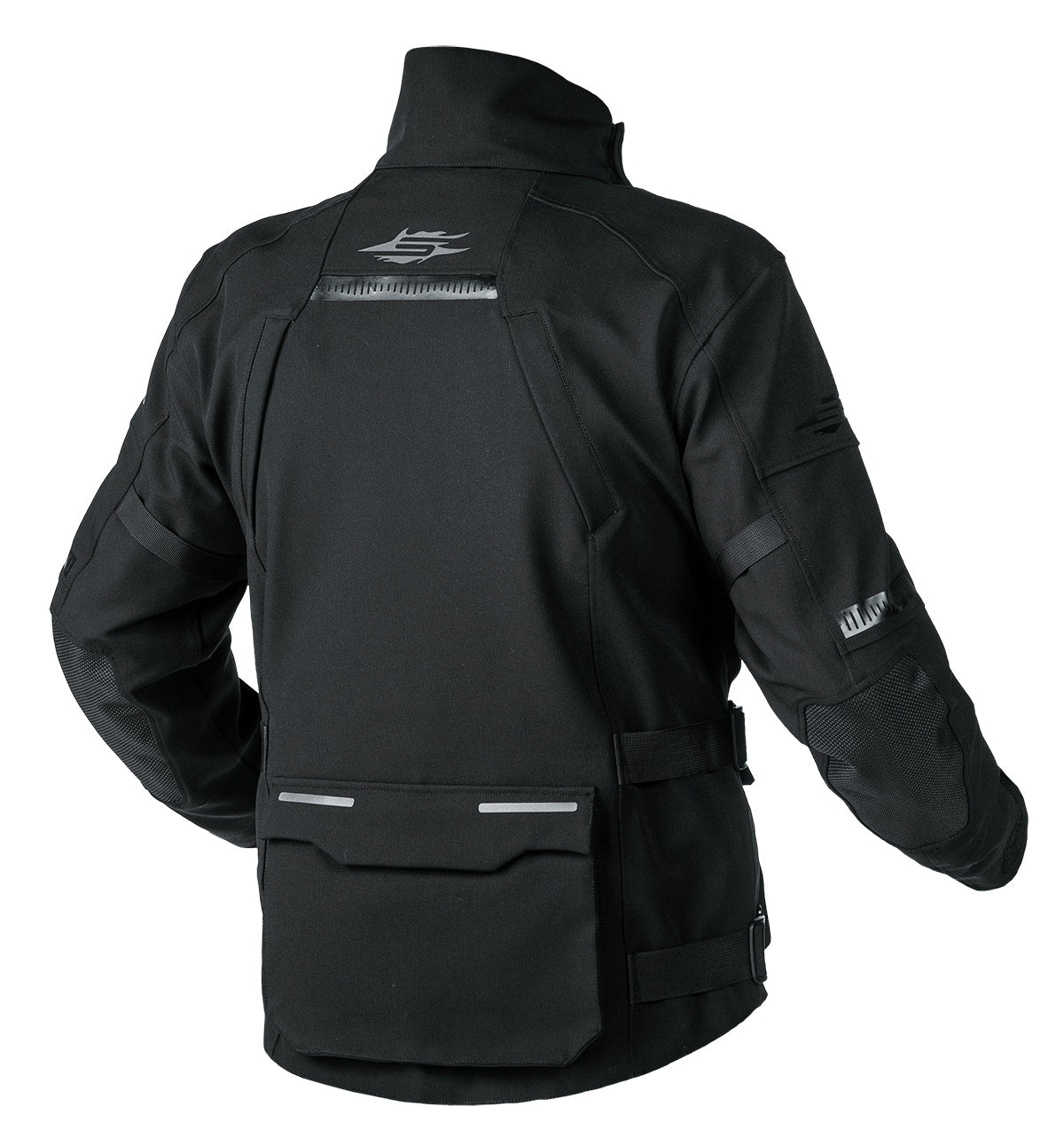 Sweep Laminator laminated waterproof jacket, black