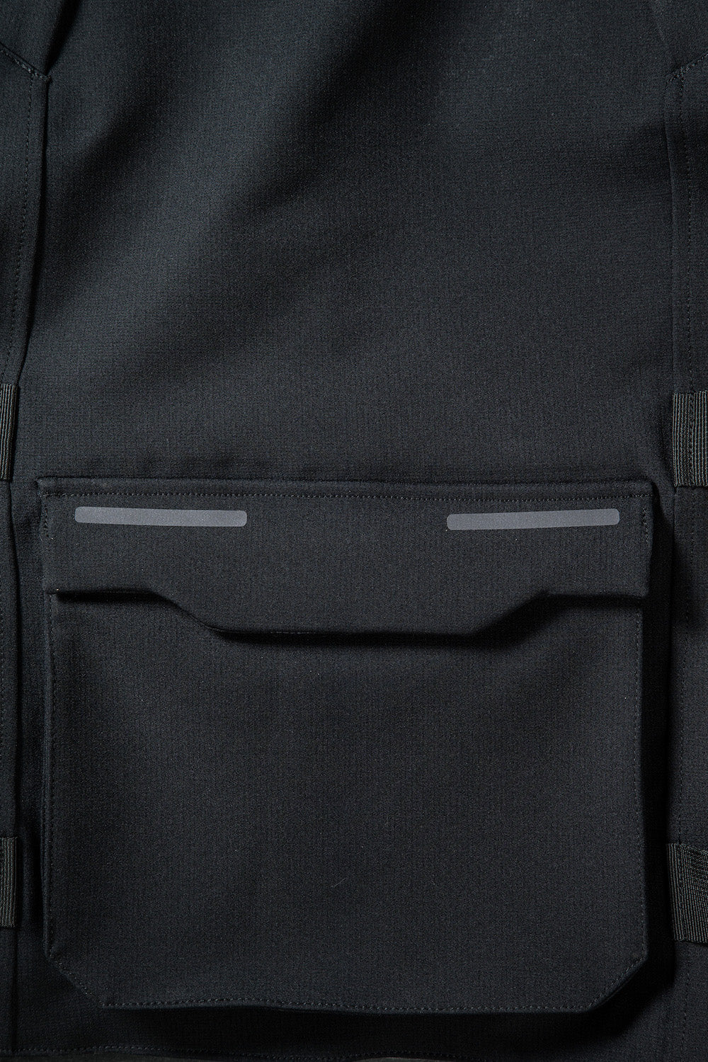 Sweep Laminator laminated waterproof jacket, black