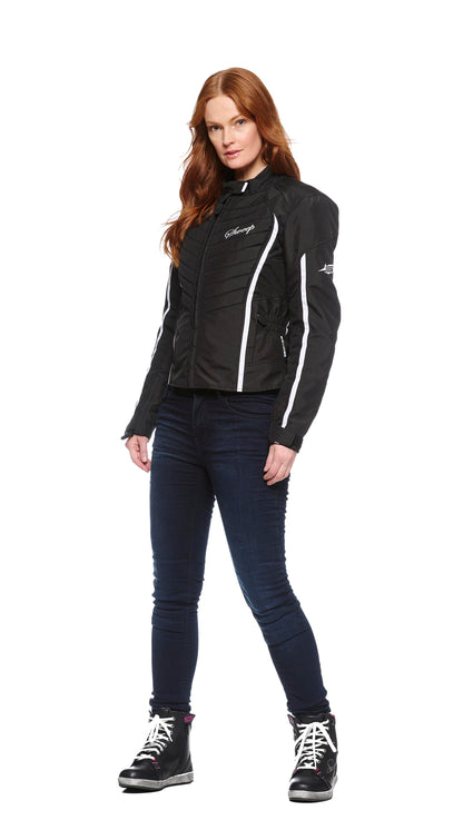 Sweep Milanese 2 ladies light jacket, black/white