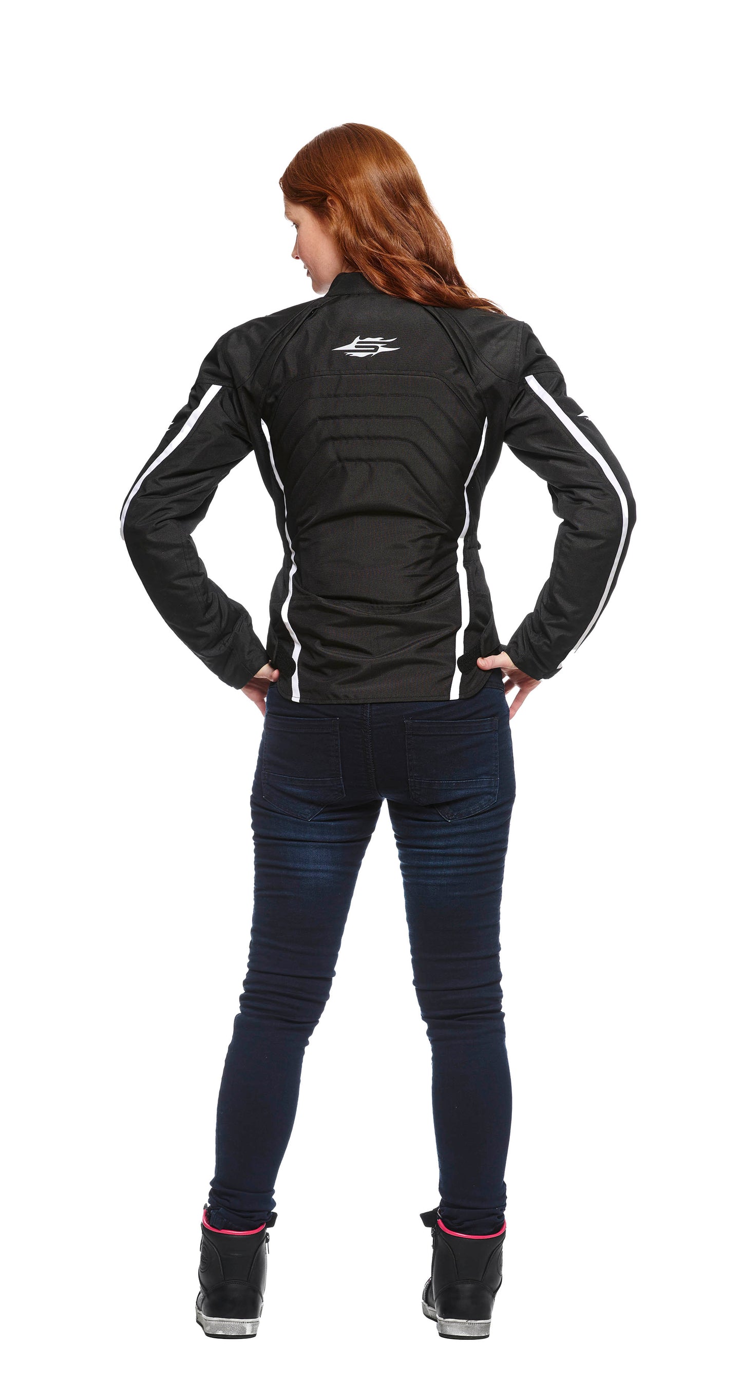 Sweep Milanese 2 ladies light jacket, black/white