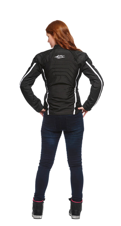 Sweep Milanese 2 ladies light jacket, black/white