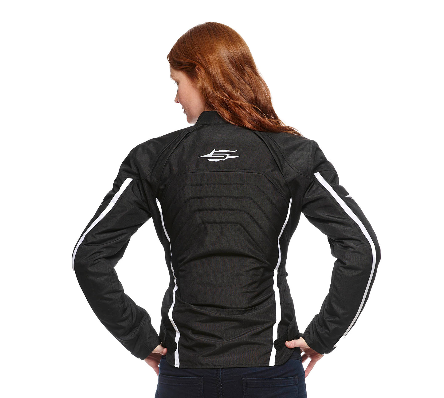 Sweep Milanese 2 ladies light jacket, black/white