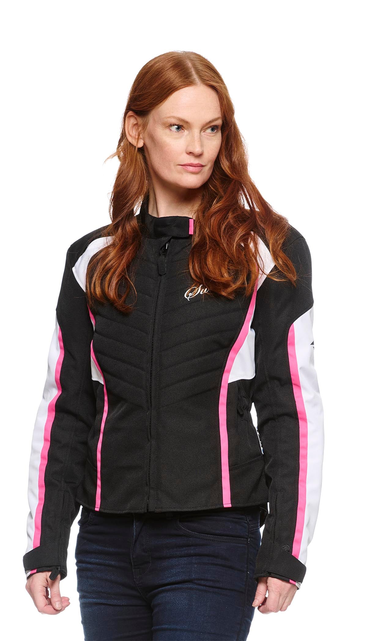 Sweep Milanese 2 ladies light jacket, black/white/pink