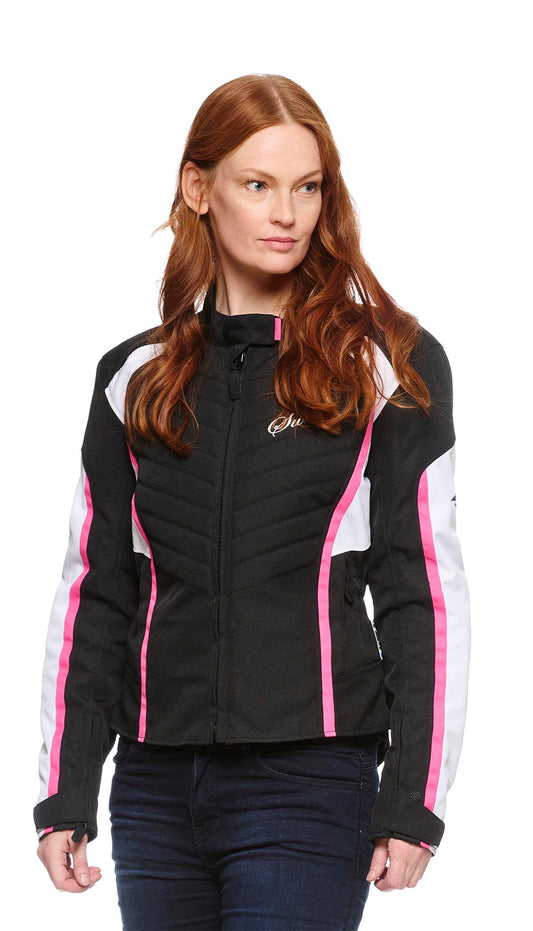 Sweep Milanese 2 ladies light jacket, black/white/pink