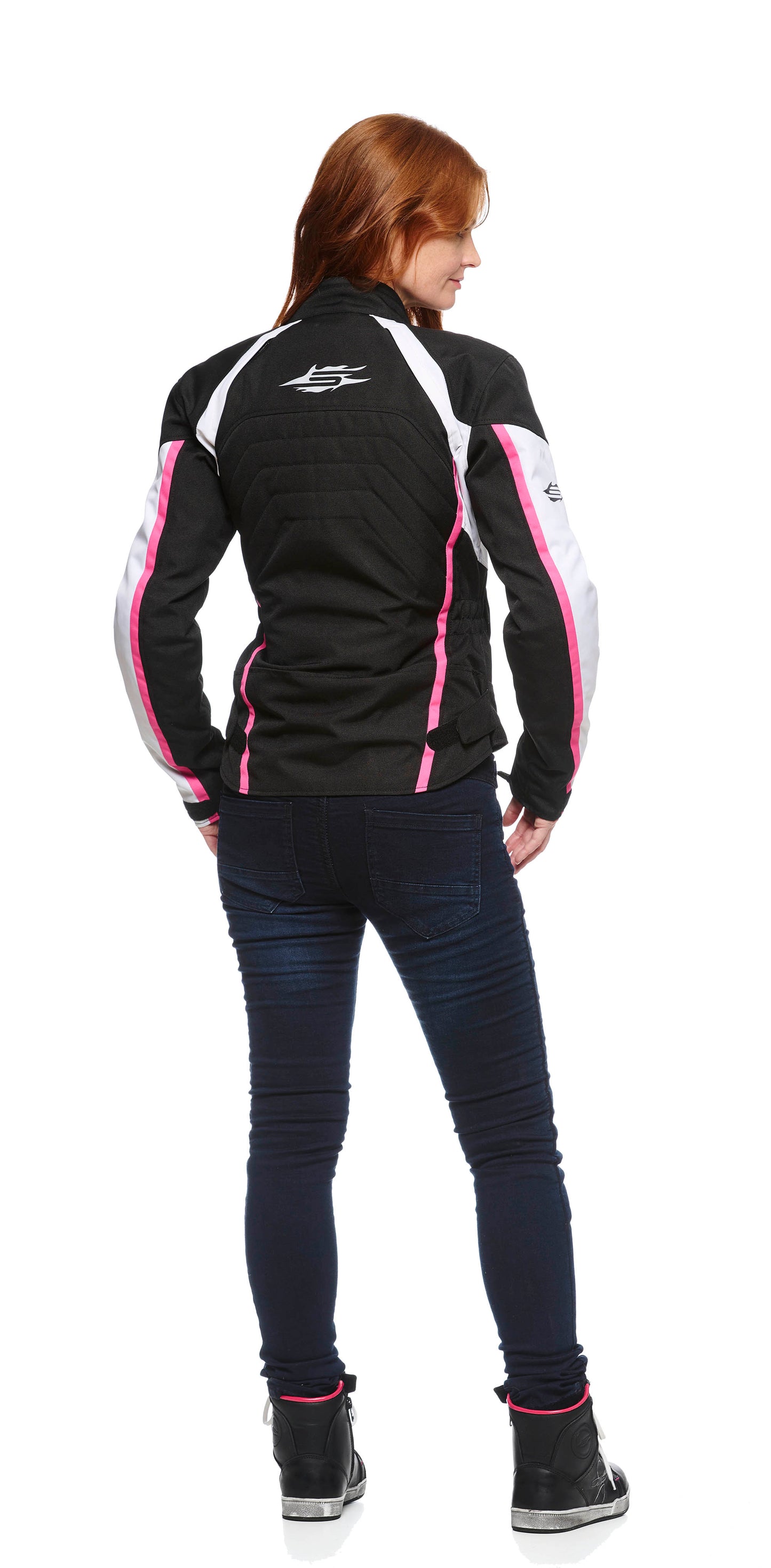 Sweep Milanese 2 ladies light jacket, black/white/pink
