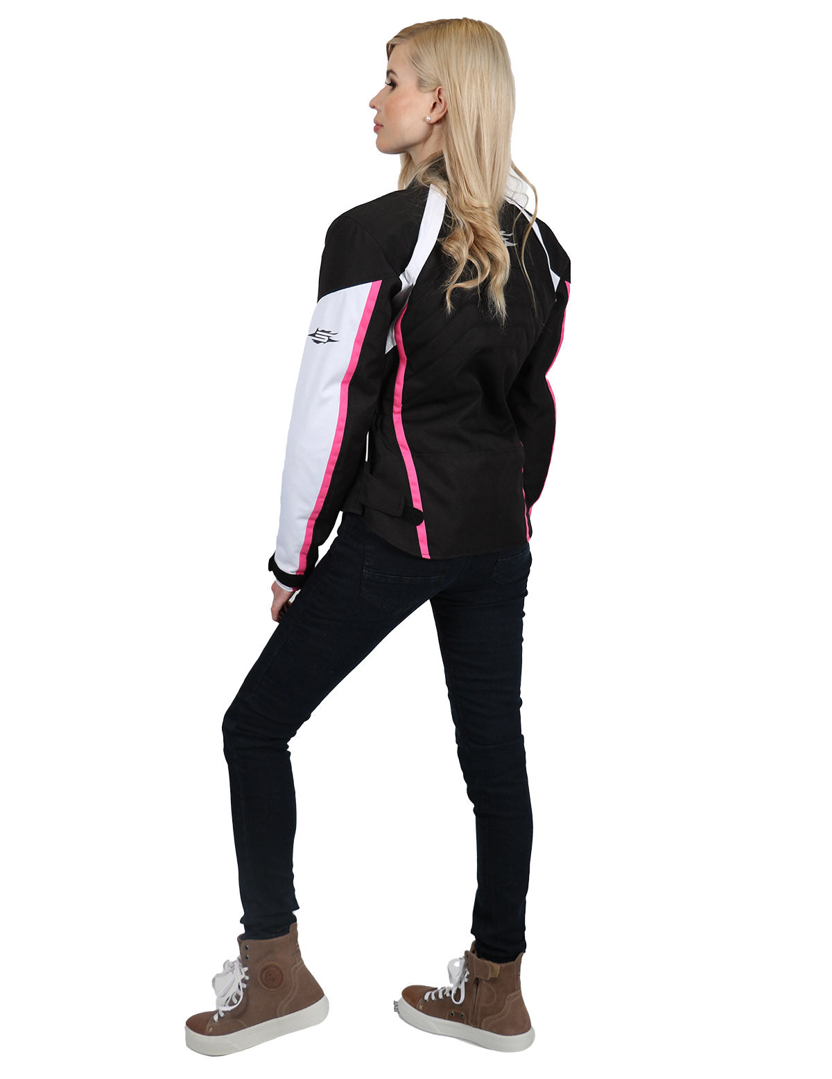 Sweep Milanese 2 ladies light jacket, black/white/pink