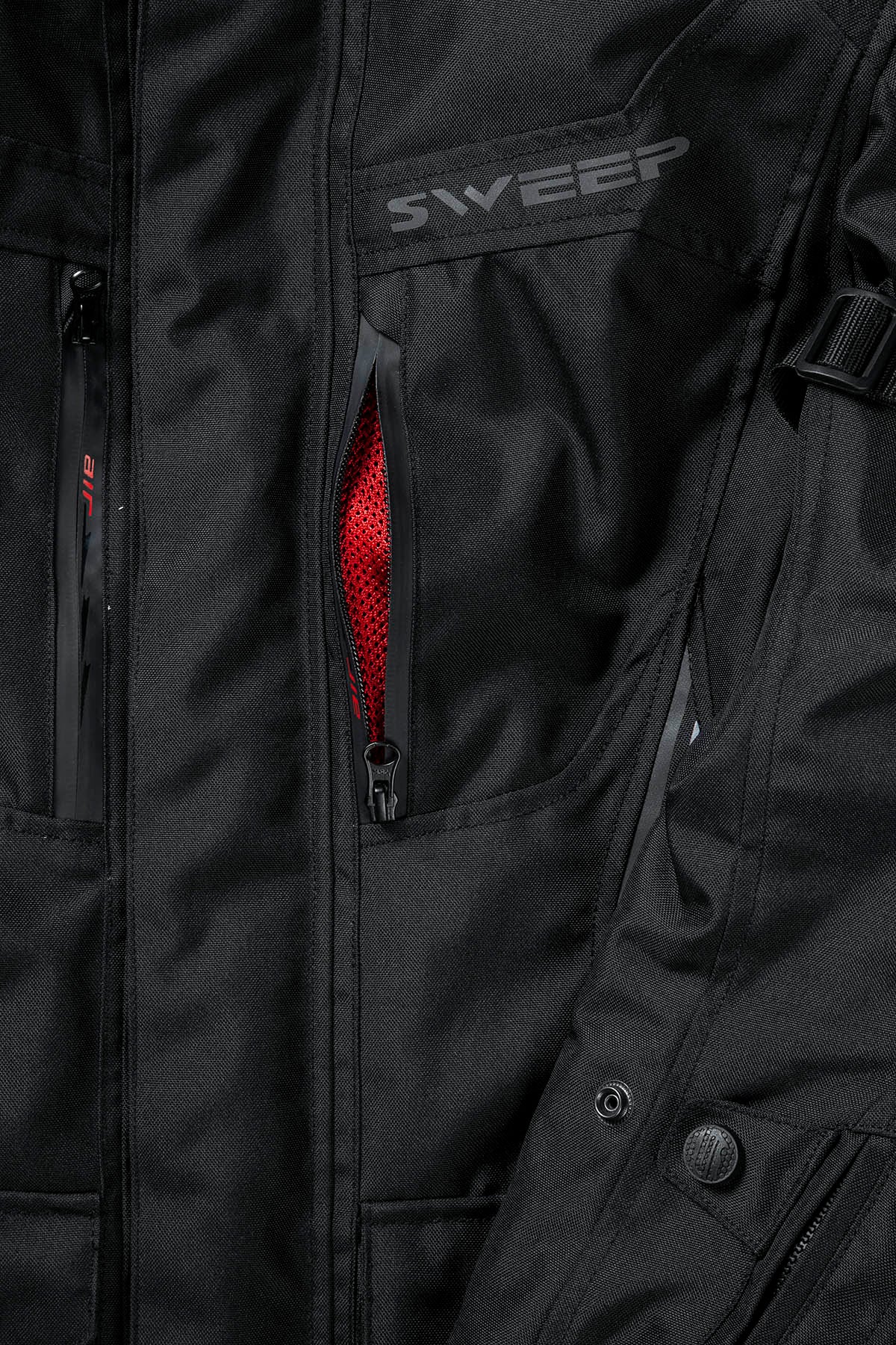 Sweep Outback wp jacket, black, D-fit