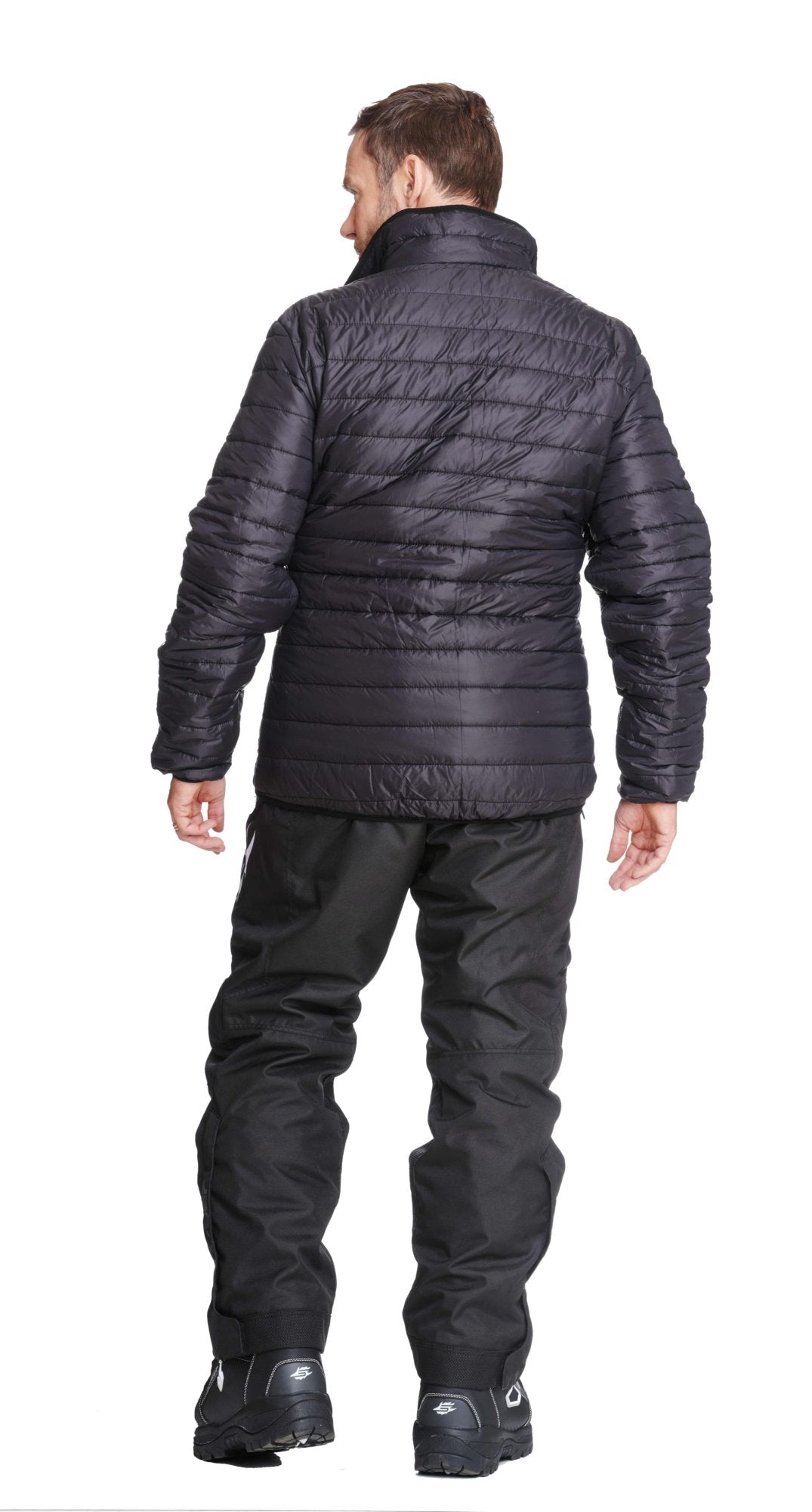 Sweep Puffer jacket, black