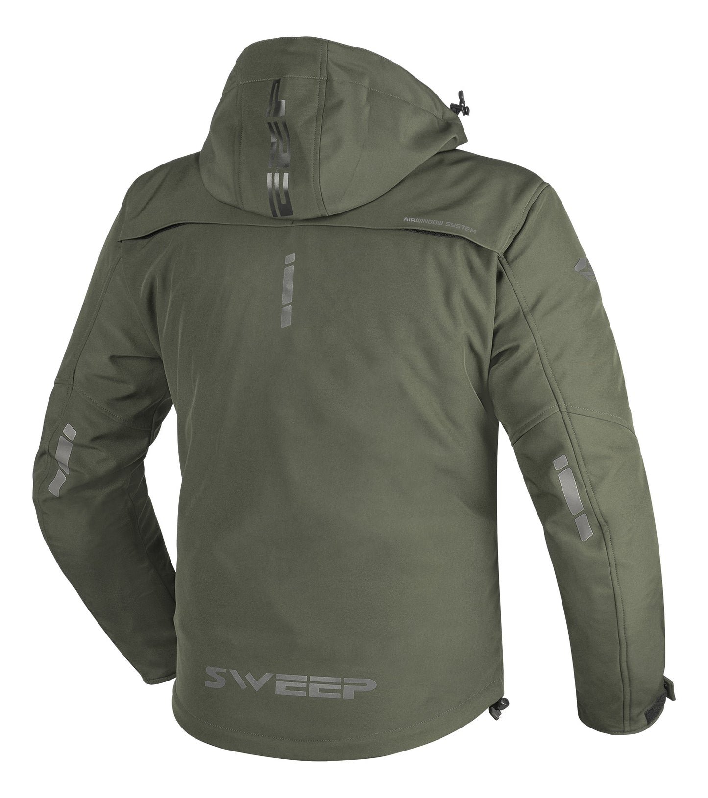 Sweep Suburb kevyt softshell ajotakki, oliivi