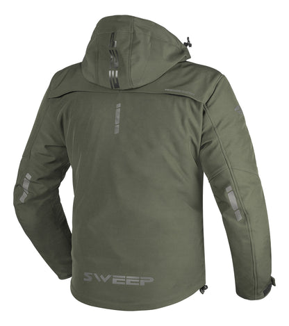 Sweep Suburb kevyt softshell ajotakki, oliivi