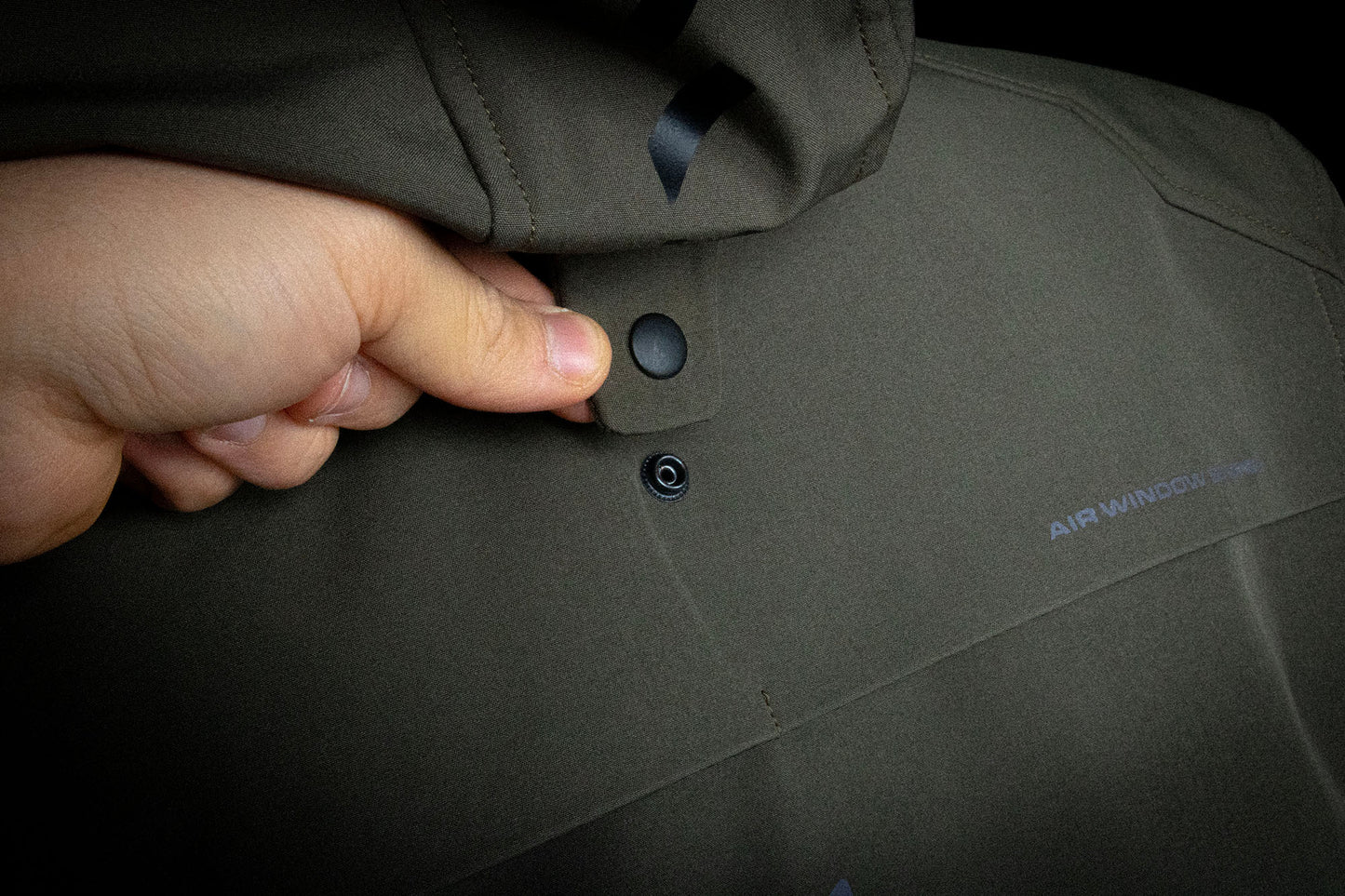 Sweep Suburb kevyt softshell ajotakki, oliivi