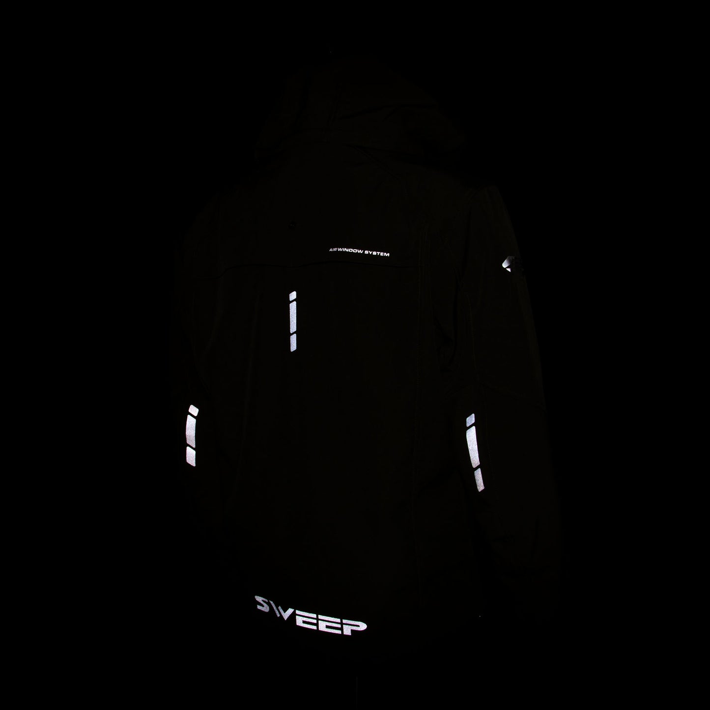 Sweep Suburb kevyt softshell ajotakki, musta