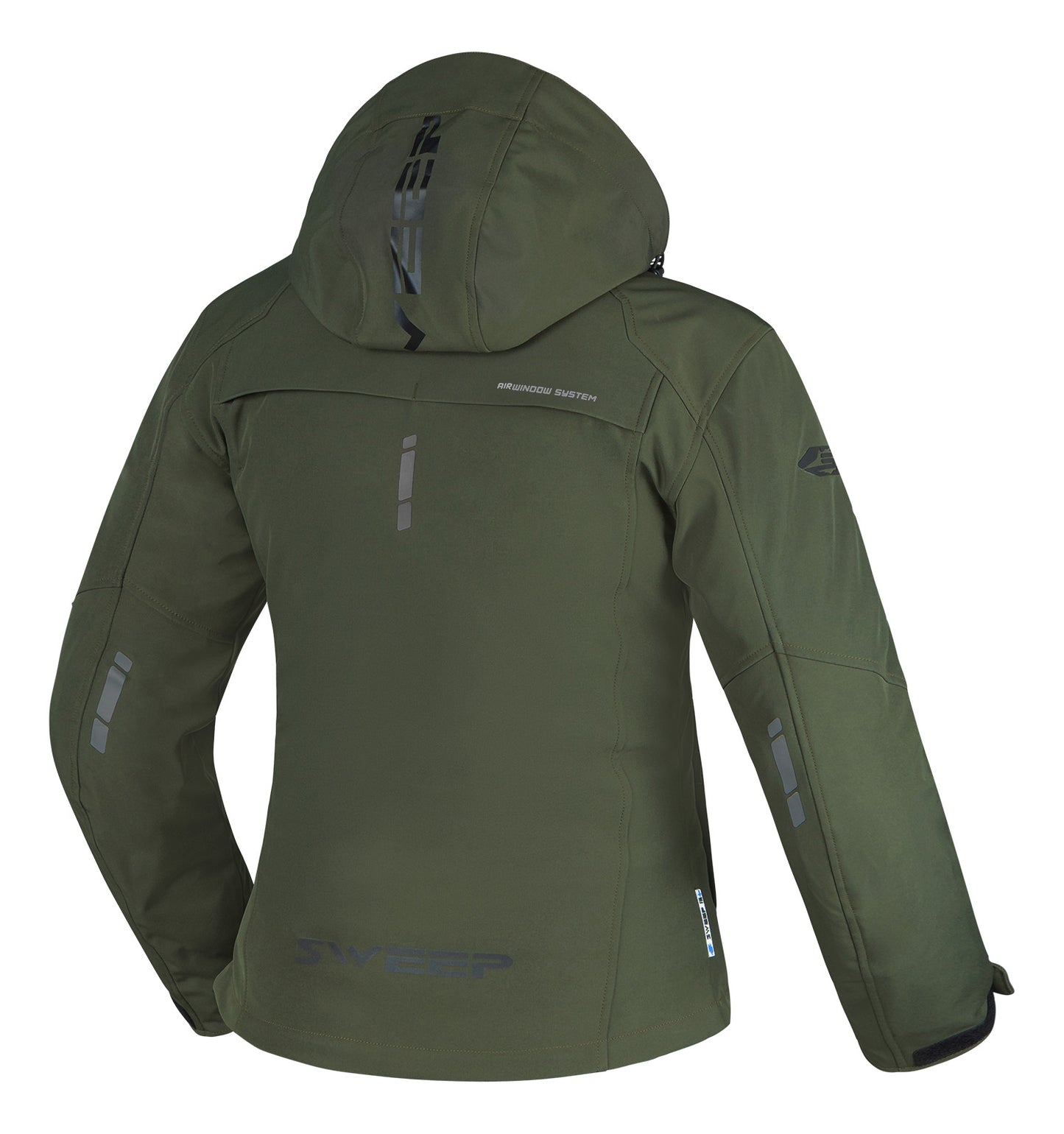 Sweep Suburb naisten softshell ajotakki, oliivi