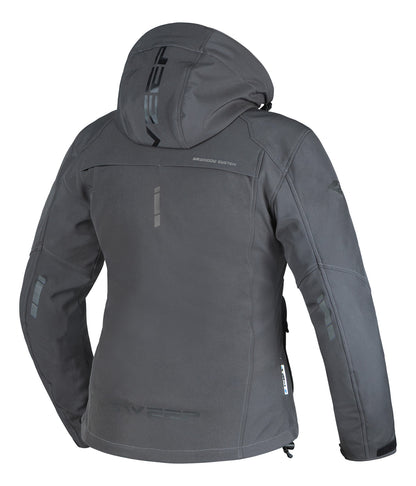 Sweep Suburb naisten softshell ajotakki, harmaa