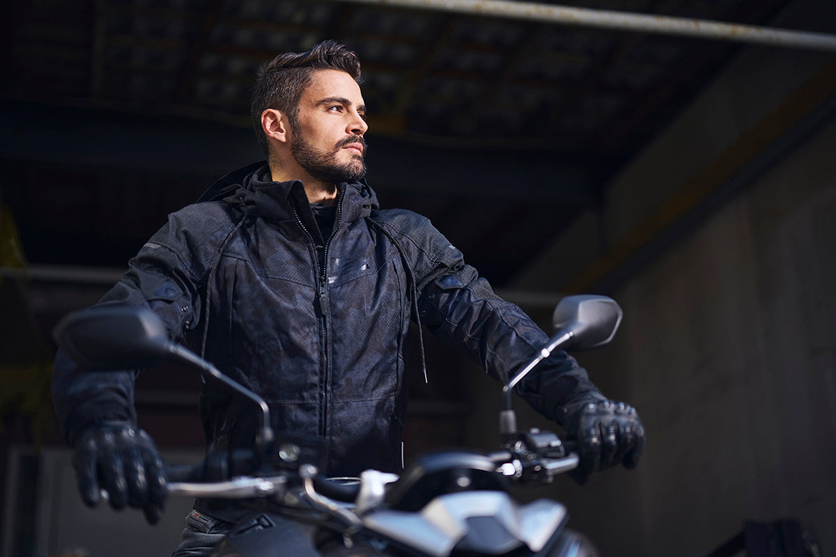 Sweep Tyron waterproof mc jacket, black/camo