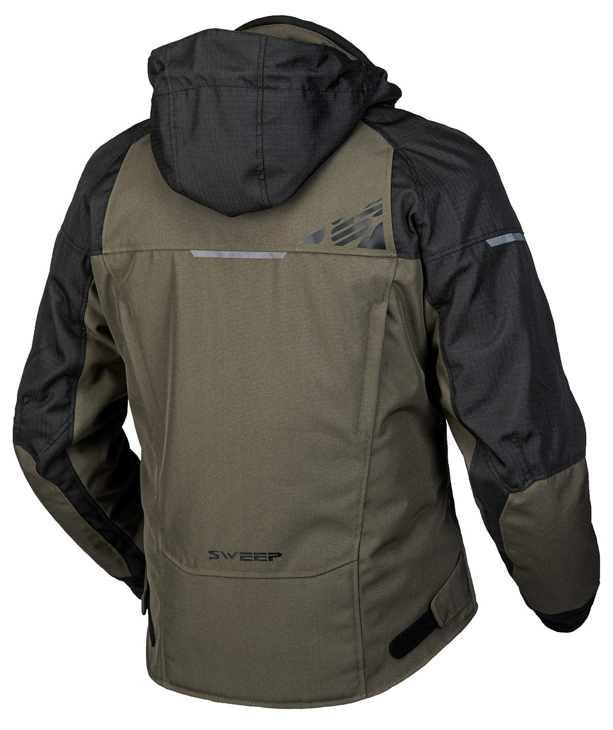 Sweep Tyron waterproof mc jacket, black/olive