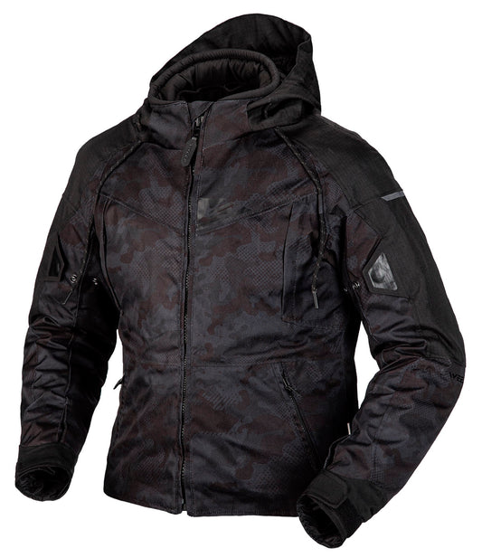 Sweep Tyron waterproof ladies textile jacket, black/camo