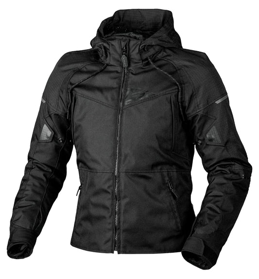 Sweep Tyron waterproof ladies textile jacket, black