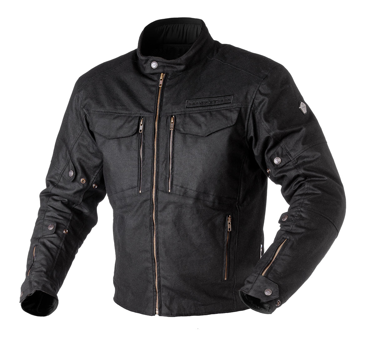 Sweep Viper waxed mc jacket, black
